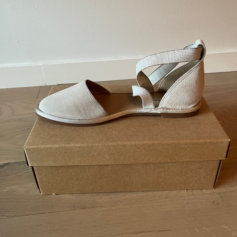Lucky Brand Tan Espadrille Flats